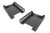 Victor Stackable Front Loading Letter Tray  2 Pack  Black Recycled Plastic