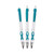 Fun Express - Teal Ribbon Grip Pen - Stationery - Pens - Basic - 24 Pieces