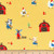 Michael Miller Minky Stay Tuned Fabric  Sun  Fabric By The Yard