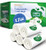 Small Trash Bags - FORID 1.2 Gallon Strong Compostable Garbage Bags 150 Count Mini Trash Can Liners 5 Liter Unscented Wastebasket Garbage Bags for Bathroom Kitchen Home Office  5Rolls White