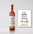 CUSTOM Pregnancy Announcement Wine Bottle Labels  The Best Sisters Get Promoted To Aunties Wine Labels  Pregnancy Reveal Wine Labels  We re Expecting  Baby Announcement Card  WEATHERPROOF  A145-S1