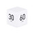 Cube Timer 5  15  30 And 60 Minutes For Time Management  White  Kitchen Timer  Kids Timer  Workout Timer With Adjusted Volume  Not Included Batteries?