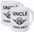 Willcallyou Pack of 2 Uncle  Yoda Best 11 Ounces Funny White Coffee Mug
