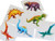 Fun Express Cool Dinosaur Tattoos (6 Dozen)(Discontinued by manufacturer)
