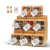 KPOSIYA 20 Pcs Brown Bakery Boxes with Window Individual Cupcake Boxes 4x4x2.5 Inches Cookie Boxes Kraft Paper Brown Gift Box for Pastries  Cookies  Pie  Donuts  Macaroon Brown 20