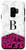 Galaxy S9 Initial Letter B Monogram Floral Pink Color Block Phone Case