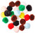 Darice Pom Poms .75" 45/Pkg-Multi