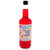 Tigers Blood Ready to Use Hawaiian Shaved Ice or Snow Cone Syrup Quart  32 Fl. Oz