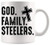 God Jesus Mug Christian Cup God Family Steelers Pro Shirt Fathers Day Dad Gift Office Poster 11Oz Mugs Cups