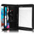 Samsill Zippered portfolio organizer  Business portfolio notebook  Work Document Organizer. Notepad  Tablet iPad  Upto 10.1 inch  Phone  and  Business Cards Holder  Black Professional Padfolio for Women  and  Men