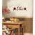 Coffee with Primitive Stars Vinyl Wall Words Decal Sticker Graphic