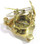 NauticalMart 3 inch Brass Sundial Compass W Case ~ Pocket Sundial Compass ~ Nautical Gift