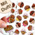 Peaceable Kingdom Scratch and Sniff Chocolate Cupcake Scented Sticker Pack