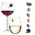 Tailgating Party Drink Markers - Magnetic Glass Charms for Stemless Wine Charms  Cocktails and Solo Cups