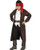 Fun World Big Boy s Ahoy Matey Captain Caribbean Swashbuckler Costume Childrens Costume  Multi  Medium