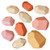 Wooden Rock Balance Blocks Set Building Balancing Stones Block Lightweight Natural Colored Wooden Stones Stacking Game Educational Puzzle Toy