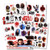 Star Wars the Last Jedi Tattoos - 75 Assorted Temporary Tattoos - Star Wars 8