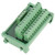 12 Position Power Distribution DIN Rail Mount Interface Terminal Blocks Module Breakout Board Power Distribution Fuse Module Board