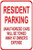 DYLAN MILLER Do Not Block Driveway and Mailbox Parking Sign - Notice Sign Warning Sign 8x12 inch Tin Sign Indoor and Outdoor Signs TFA464