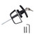 Shed Door T-Handle Lock Kit 4½ inch and 5½ inch Stem with 4 Keys for Storage Shed Door Barn Playhouse and Chicken Coop Door Lock Replacement  5-1 2 Inch Stem