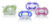 Nuby 2-Pack Gum-eez Teethers, Colors May Vary