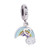 Rainbow Charm 925 Sterling Silver Sun Charm Star Charm Heart Charm Birthday Charm for Pandora Charm Bracelet