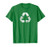 Earth Day Green Recycling Logo Sign Everything-Recycler T-Shirt