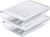2 Pack Auto Scrolling Egg Storage Holder Plastic Egg Container Food Boxes  Kitchen Refrigerator Egg Storage Box  Can Hold Up to 18 Eggs