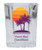 Puerto Rico Souvenir 2 Ounce Square Shot Glass Palm Design 4-Pack
