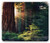 National Parks Mouse Pad Morning Sunlight in Wilderness Yosemite Sierra Nevada United States Nature Rectangle Non-Slip Rubber Mousepad Standard Size Green Brown
