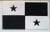 Panama Flag Embroidered Patch with Hook  and  Loop Travel Morale Patriotic MC Biker Shoulder Black  and  White Version Emblem 062