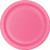 Creative Converting Touch of Color 24 Count Paper Lunch Plates, Candy Pink