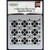 Donna Downey Stencils Happy Flowers, 8.5 by 8.5-Inch