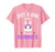 Just A Girl Who Loves Bunnies T-Shirt Gift For Girls Kids T-Shirt