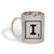 Ceramic Christmas Coffee Mug 11 Ounces inchI inch Scrabble Initial Monogram Letter I Funny Tea Cup Monogram Design Only Design Only