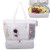 Large Mesh Beach Tote Bag with Zipper and Insulated Picnic Cooler Leak-proof for Beach Pool Outdoor Trave Gym