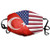 Washable Breathable Shield Turkey flag abstract polygon background Travel Cover Washable Breathable Shield Turkey flag abstract polygon background Travel Cover
