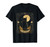 Tarot Card Crescent Moon And Cat Graphic T-Shirt