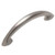 5 Pack - Cosmas 323-64SN Satin Nickel Modern Cabinet Hardware Arch Handle Pull - 2-1 2 inch Inch  64mm  Hole Centers