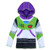 Disney Pixar Buzz Lightyear Hooded Rash Guard for Boys  Size 7 8