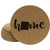 New Mexico Home Coasters - Round Cork - set of 6