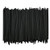 Disposable Plastic Coffee Stirrer Straw - 5 Inch Sip Stir Stick (Black, 1,000)