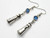 Lighthouse Birthstone Earrings  Personalized Nautical Earrings  Ocean Earrings  Beach Earrings  Lighthouse Jewelry