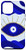 iPhone 12 Pro Max Lava All Seeing Blue Evil Eye Case