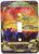 3dRose Lsp_13646_1 Ufo Sunrise Single Toggle Switch