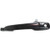 Exterior Door Handle for MUSTANG 05-14 Front LH Outside Primed Black w Keyhole