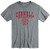 Ivysport Cornell University Big Red Short-Sleeve T-Shirt  Heritage  Charcoal Heather  Large
