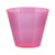 Party Essentials Hard Plastic 9-Ounce Party Cups and Old Fashioned Tumblers, Neon Pink, 25-Count