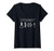 Womens Steminist Shirt Support STEM Programs V-Neck T-Shirt