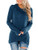 Fallorchid Womens Long Sleeve Pullovers Cowl Neck Tunic Tops Casual Drawstring Sweatshirts